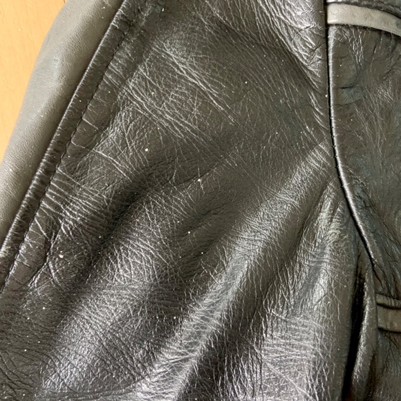 Vintage Leather Custom Motorcycle Jacket - Picture 3 of 7